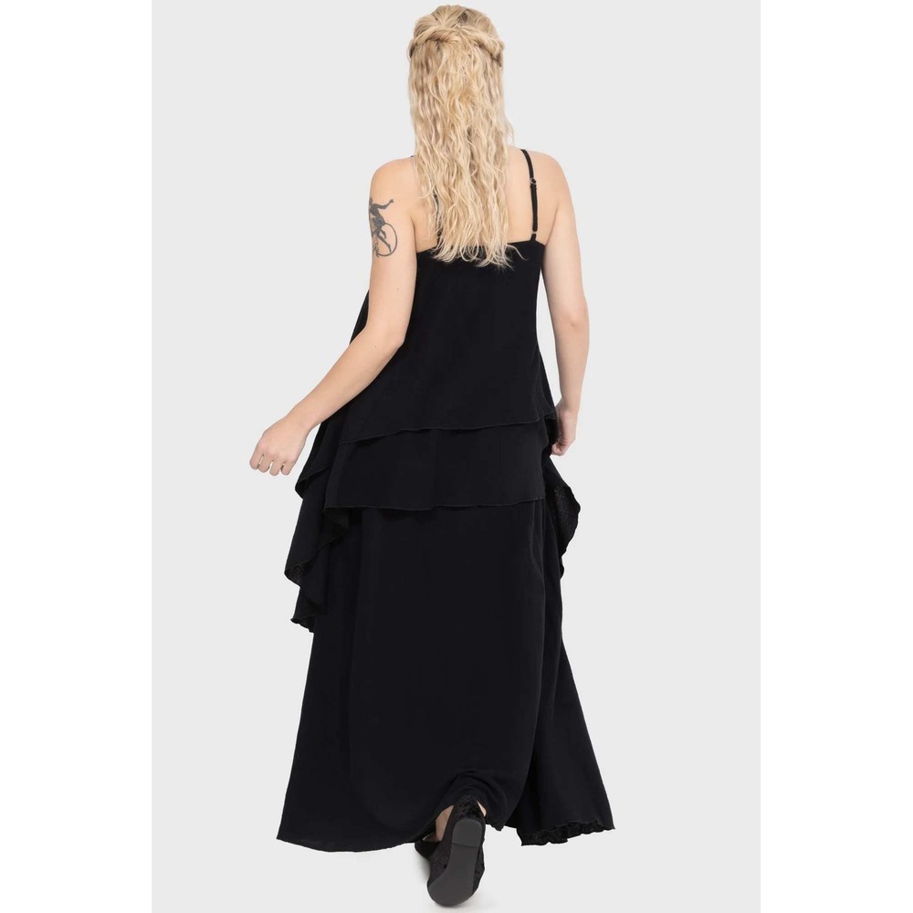 Killstar shadowstrall summer fairy tiered dress - Picture 3 of 5